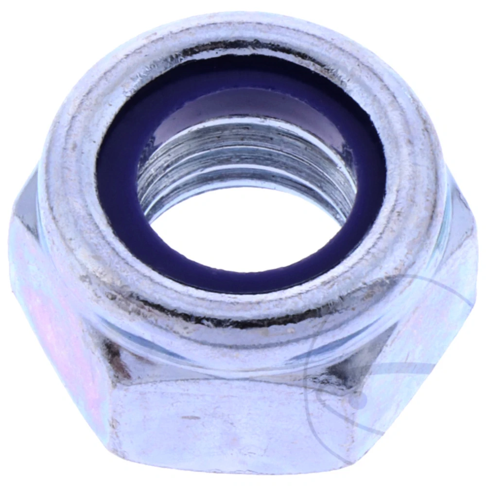 JMP Sechskantmutter M12 DIN 985, galvanisch verzinkt, Packung 5