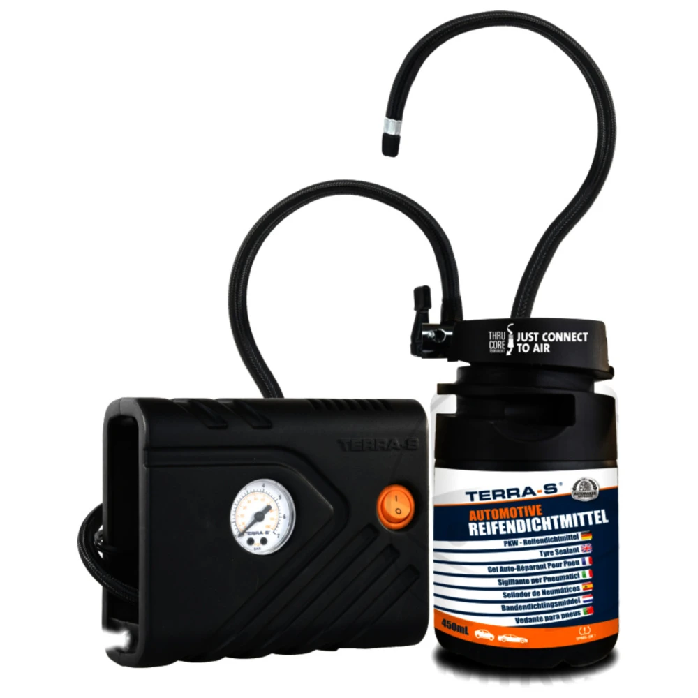 TERRA-S Premium Reifenpannen Kit 450ML_2
