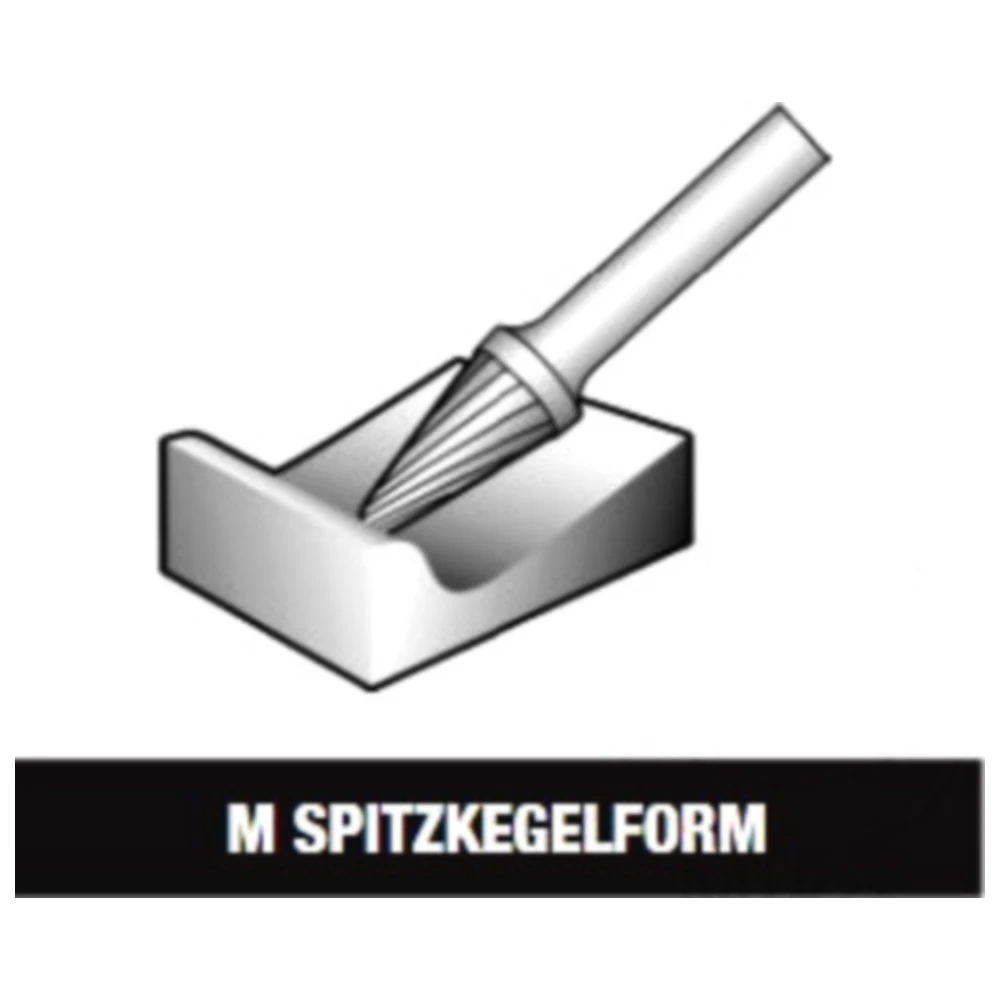 Fräser für Hartmetall Flexovit 10x20x65 Z6_0