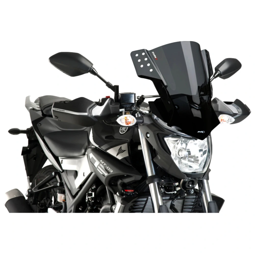 Scheibe Rafale Puig dunkel passend für: Kawasaki Z, W, ER - 6N,