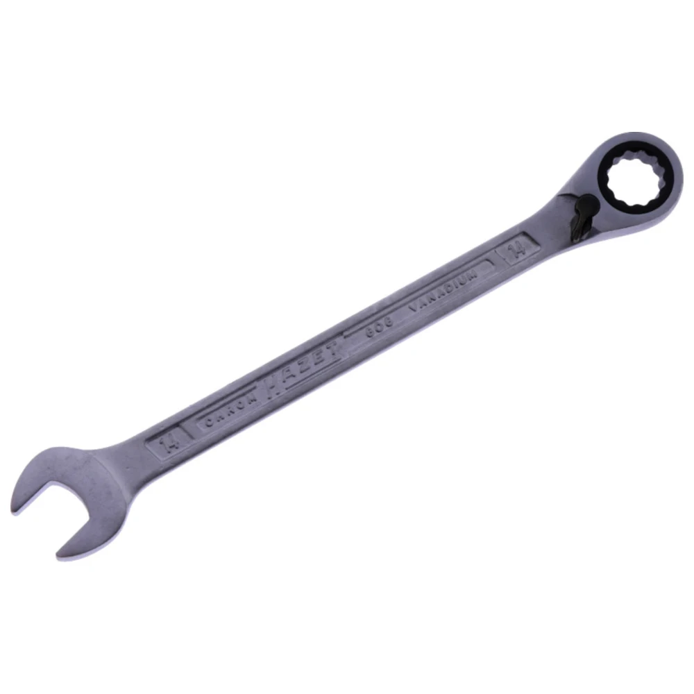 Ratschenringschlüssel 14 mm mit Hebelumschaltung für Motorräder