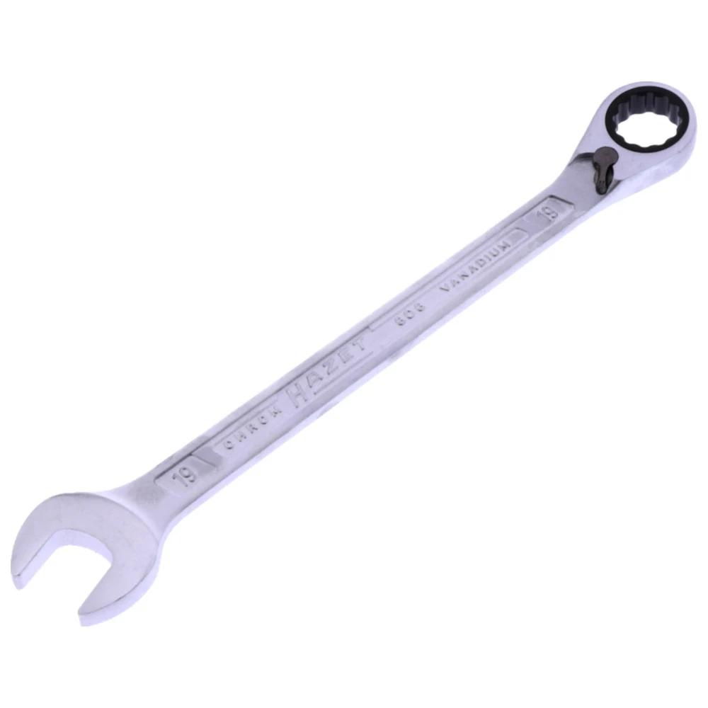 Ratschenringschlüssel 19 mm mit Hebelumschaltung für Motorräder