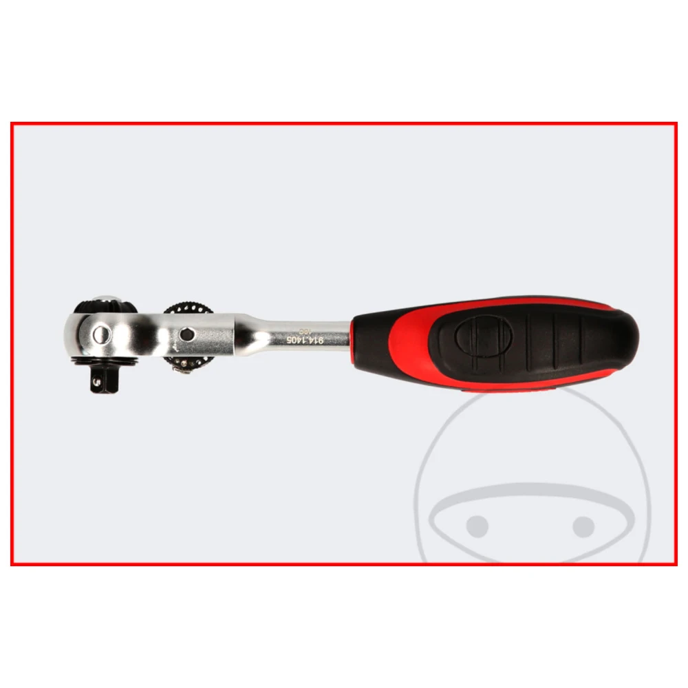 Umschaltknarre 1/4 Mini T-Griff mit Schwenkkopf_2