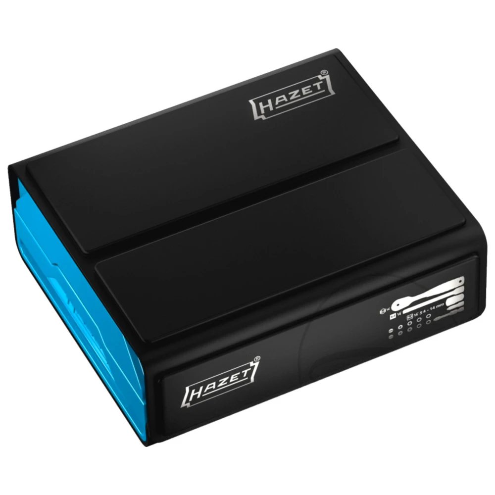 Steckschlüssel Satz 1/4Z 50 teilig Hazet Smart CASE_0