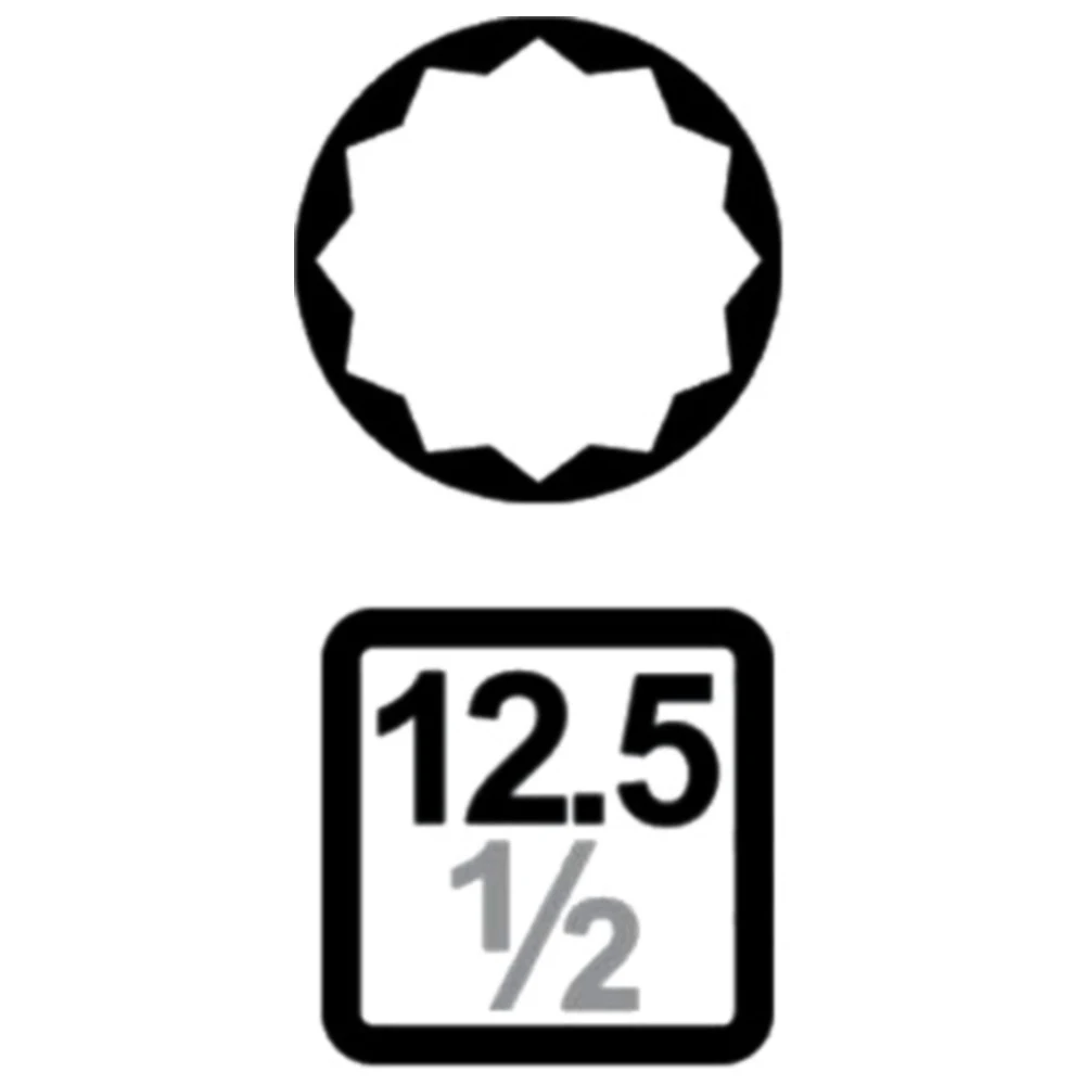Einsatz Satz Vielzahn 1/2 Zoll 26-teilig für Motorräder_0