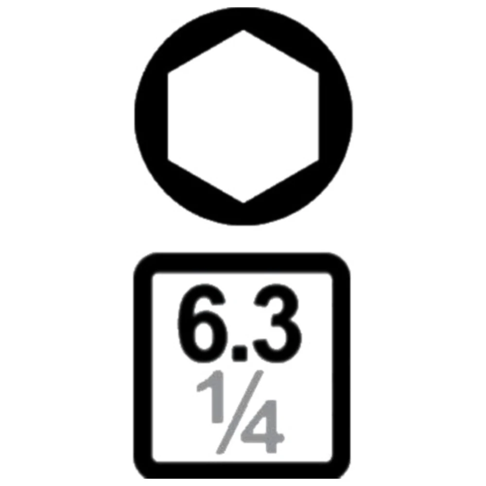Einsatz 6-kant 1/4 Zoll 4 mm für Schraubendreher von JMP_0