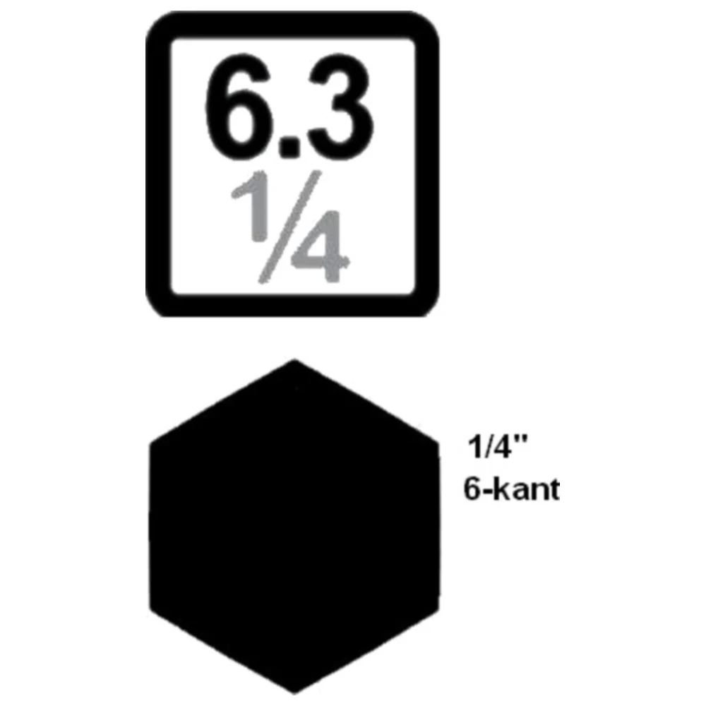 Bit Adapter 1/4 für Schraubbits 25 mm_0