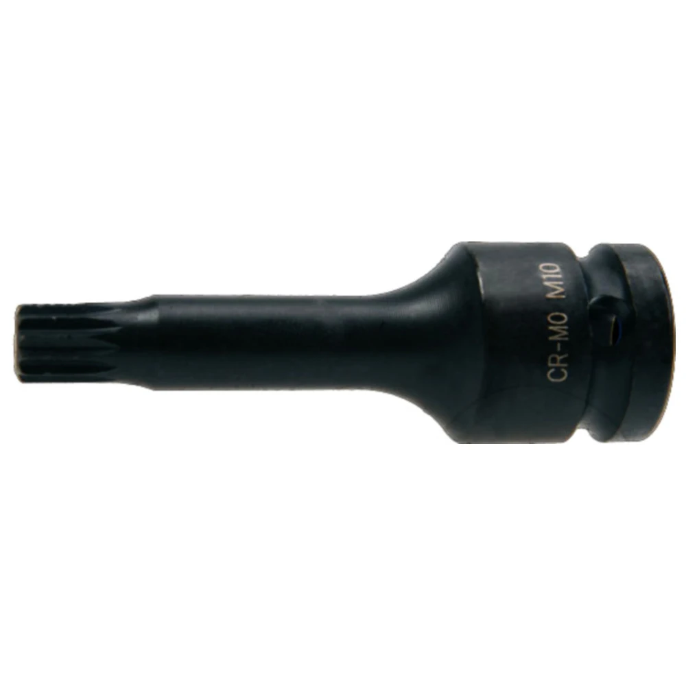 Kraft-Schraubendreher-Einsätze XZN 1/2" 75 mm Satz 9-teilig M4-