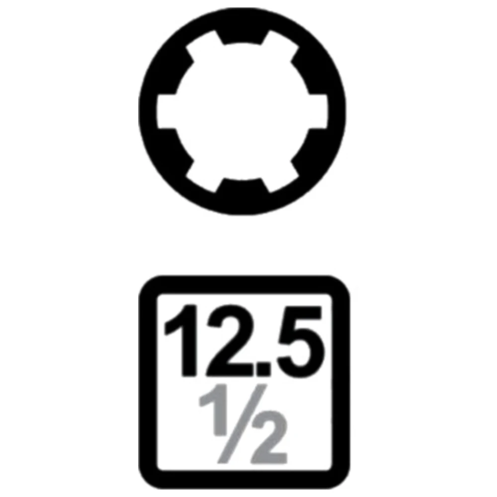 Kraft-Schraubendreher-Einsätze Satz RIBE 1/2" 75 mm M5-M14_0