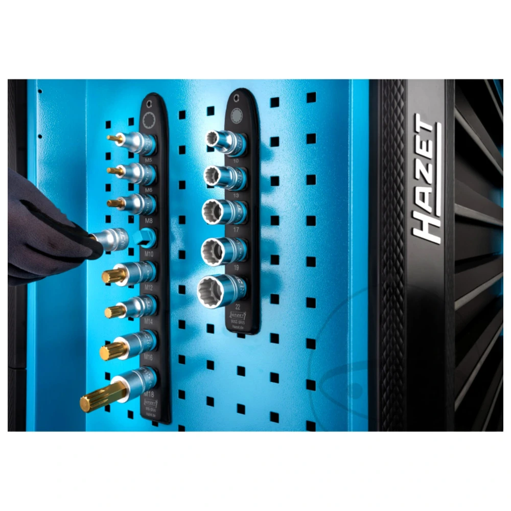 AUFSTECKLEISTE 1/2Z leer magnetisch kurz für Werkzeugaufbewahru