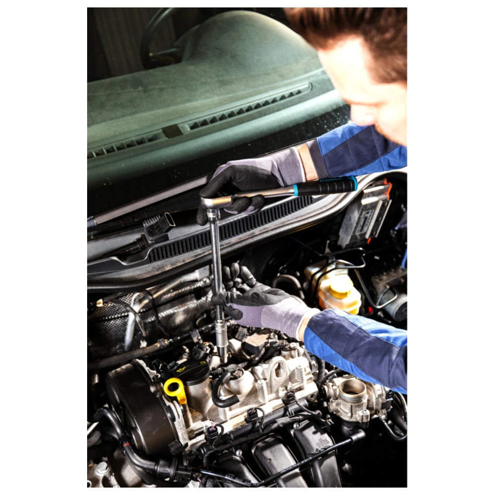 Zündkerzenstecknuss 16 mm mit Magnet und 71 mm Länge_2