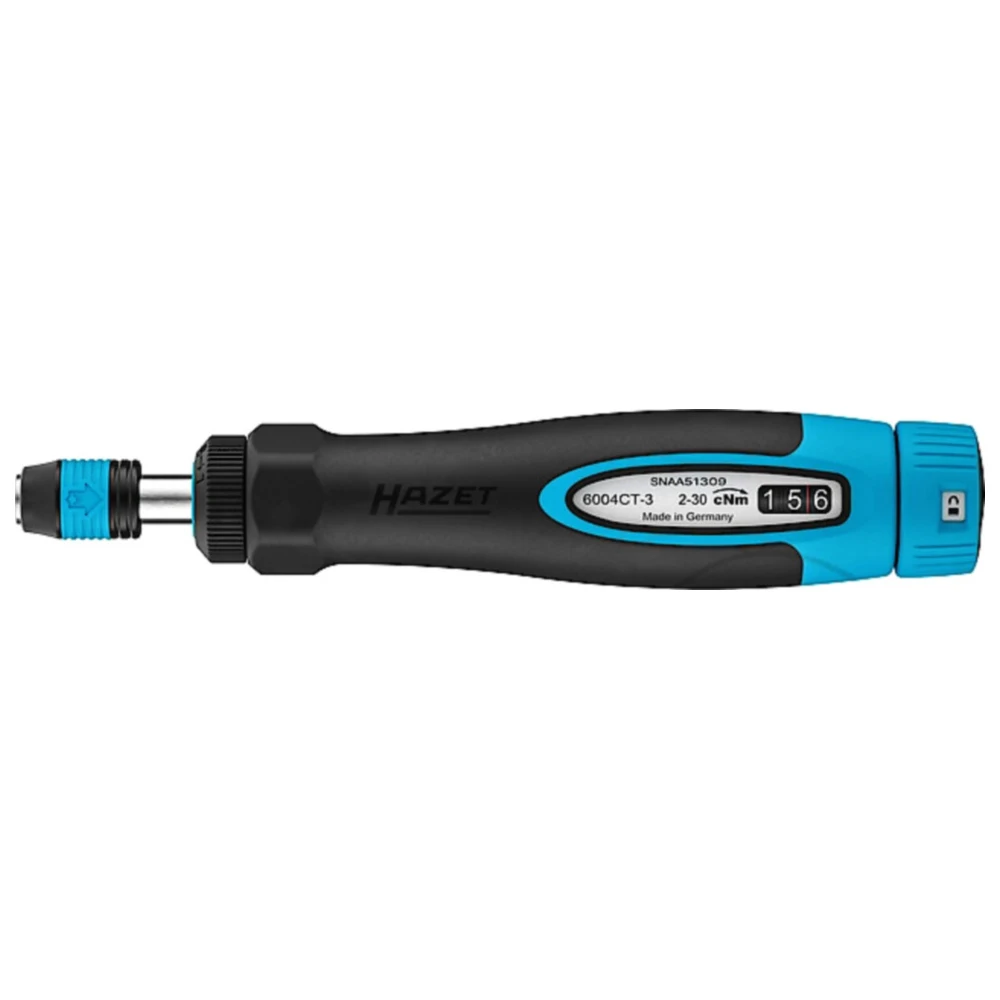 Hazet 1/4 Zoll Drehmomentschraubendreher 0.02 – 0.3 Nm ±6%_0