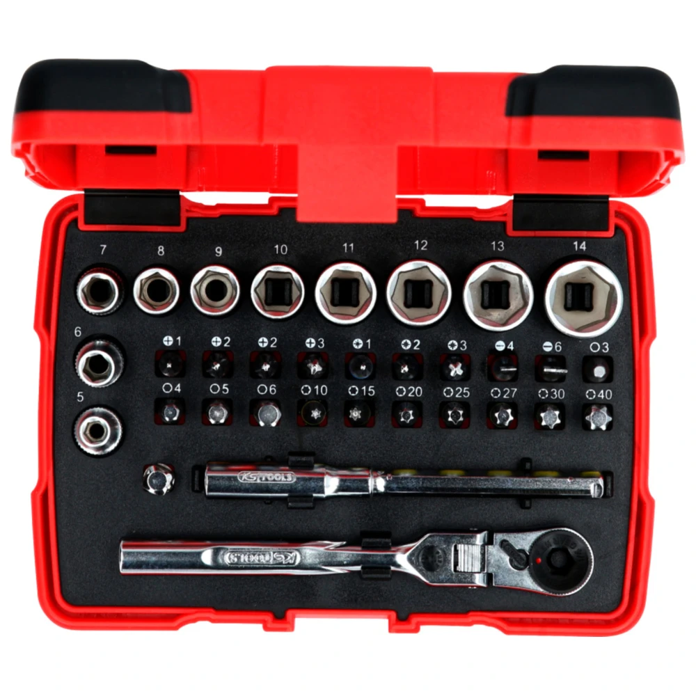 1/4" TORSIONpower Bit-Stecknuss-Box, 33-teilig_0