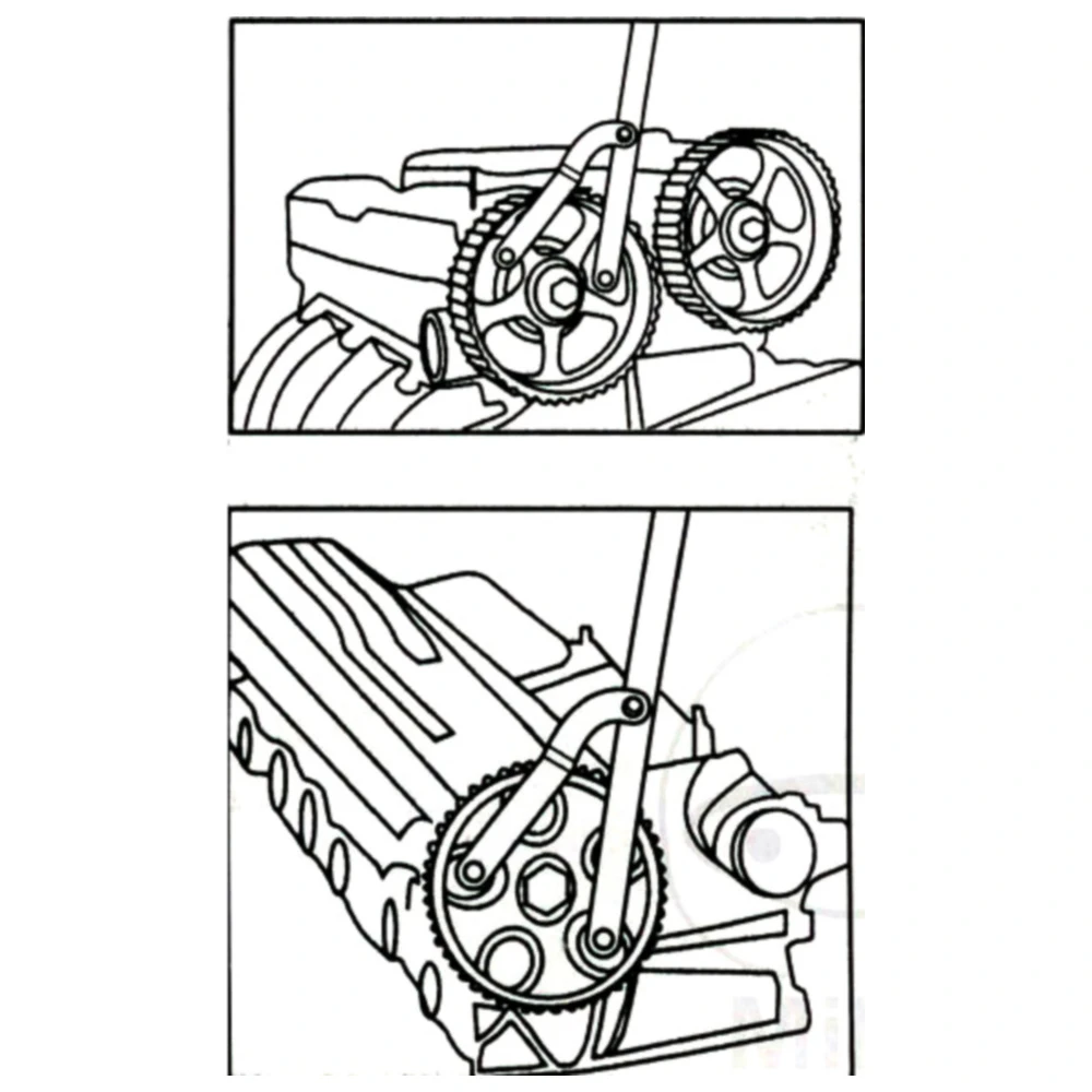 Gegenhalter Universal für Nockenwellen und Riemenscheiben 6-16