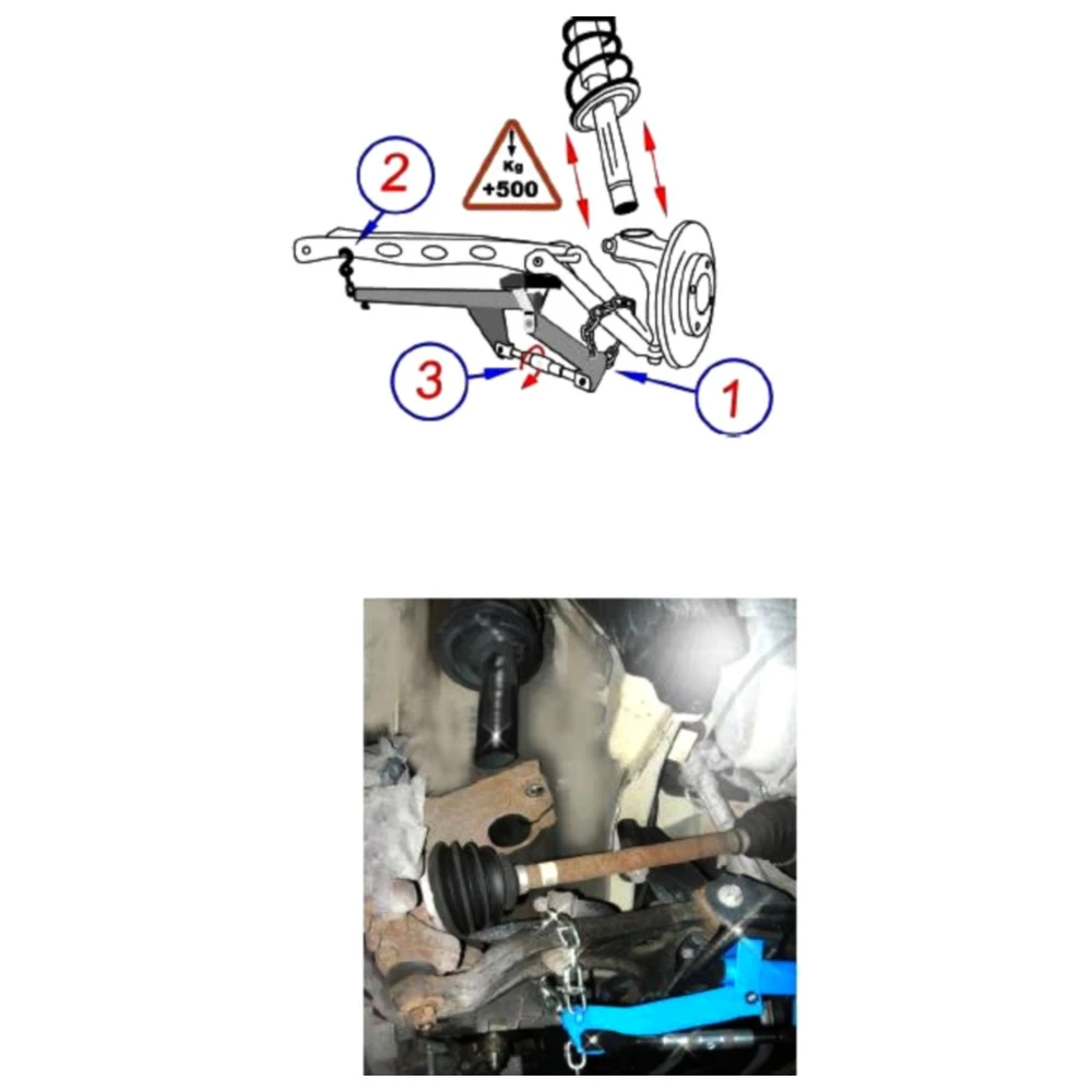Querlenker Hebelwerkzeug für verschiedene Modelle_1
