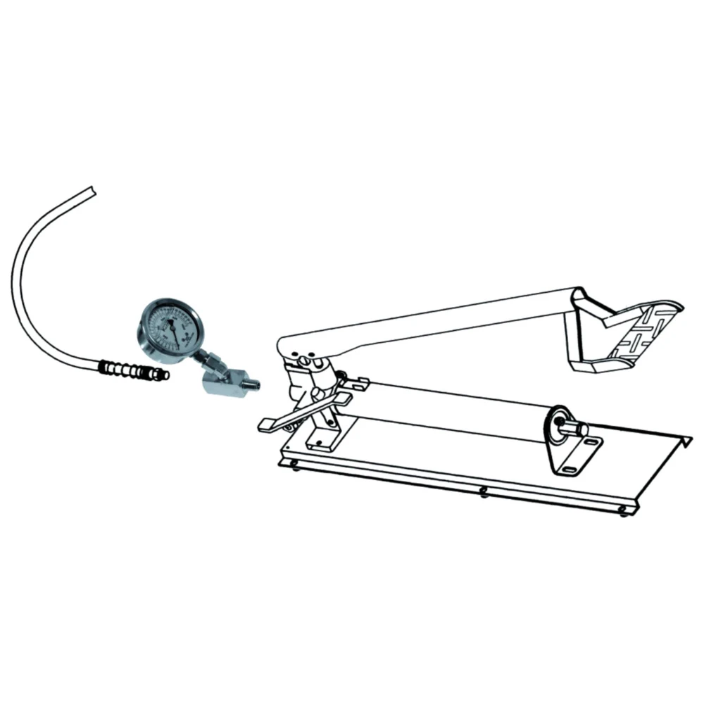Manometer 1000 bar 3/8 für hydraulische Pumpen_0