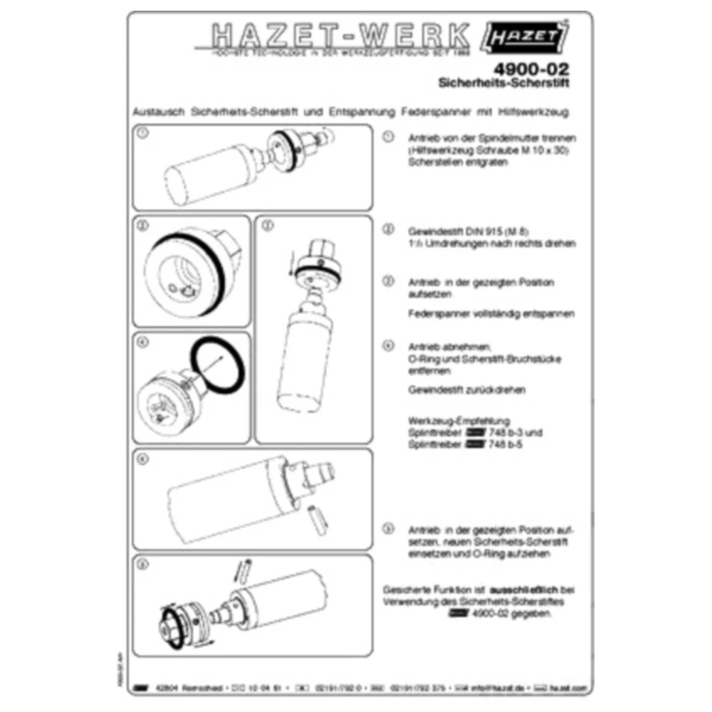 Reparatur-Satz für FEDERSPANNER 6170021_0