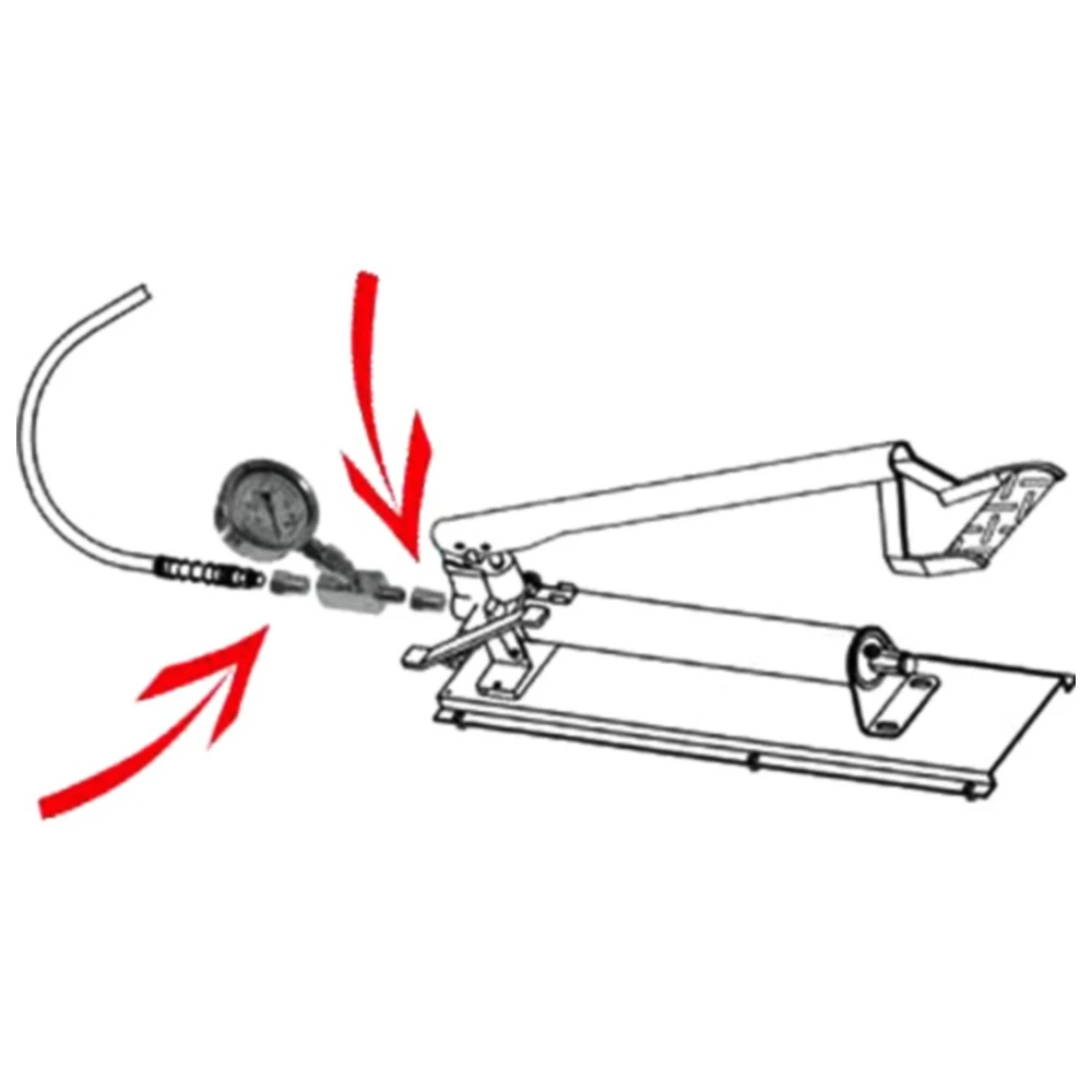 Adapter 1/4NPT auf 3/8NPT für Manometer_0