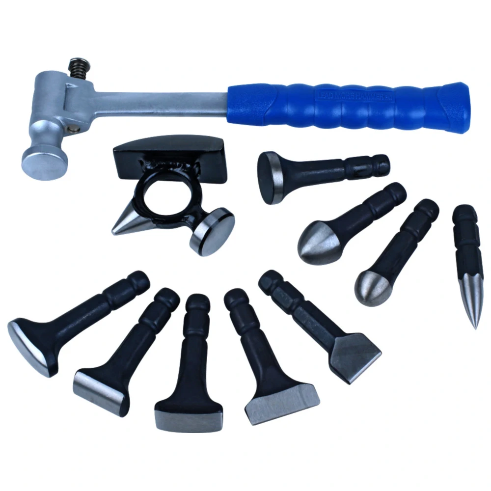 AUSBEULHAMMERSATZ 10-teilig mit wechselbaren Aufsätzen_0