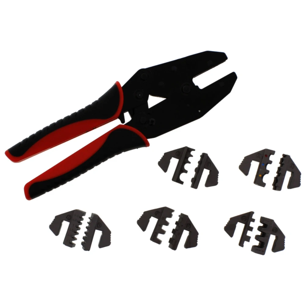 11-teiliger Crimpzangen Satz mit Wechselbacken_1