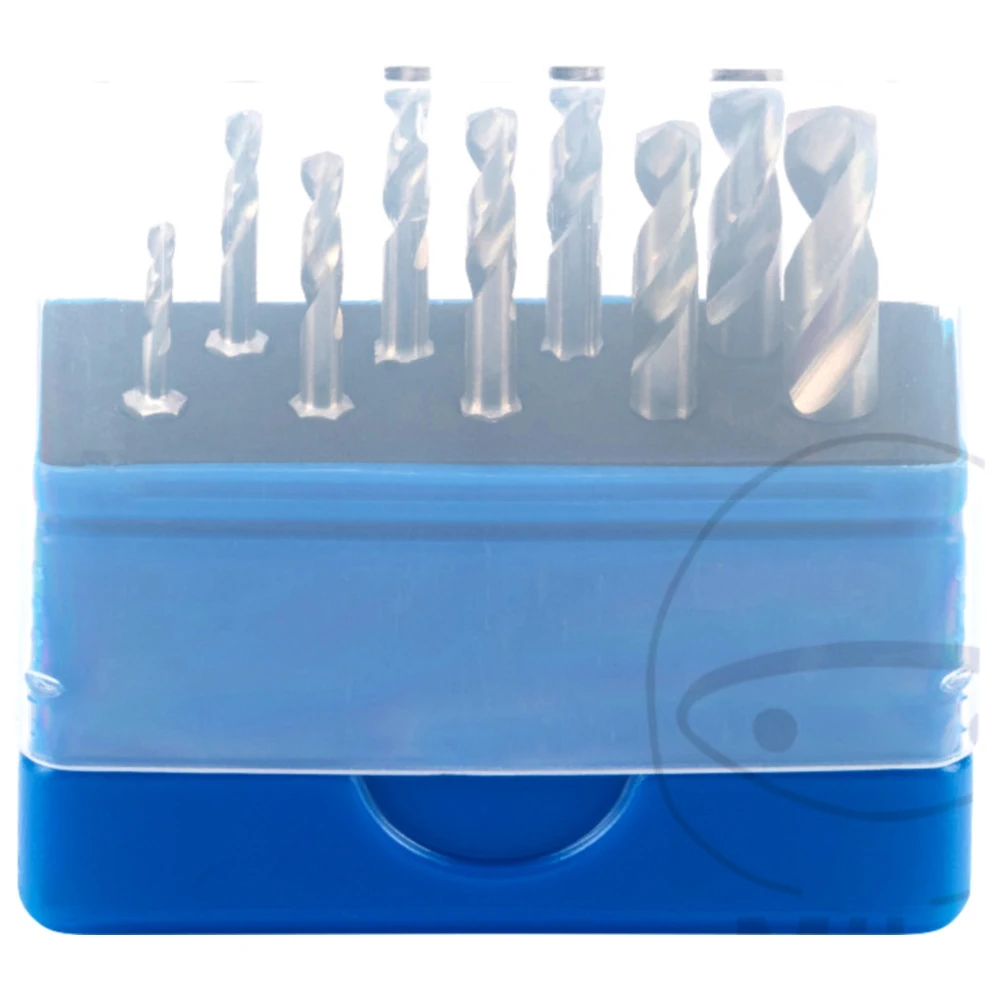 Spiralbohrer-Bit-Satz 9-teilig HSS-G M2_0