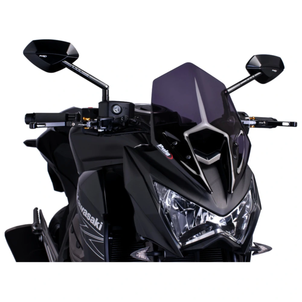 Sportscheibe New Generation Puig für Nakedbike dunkel passend f