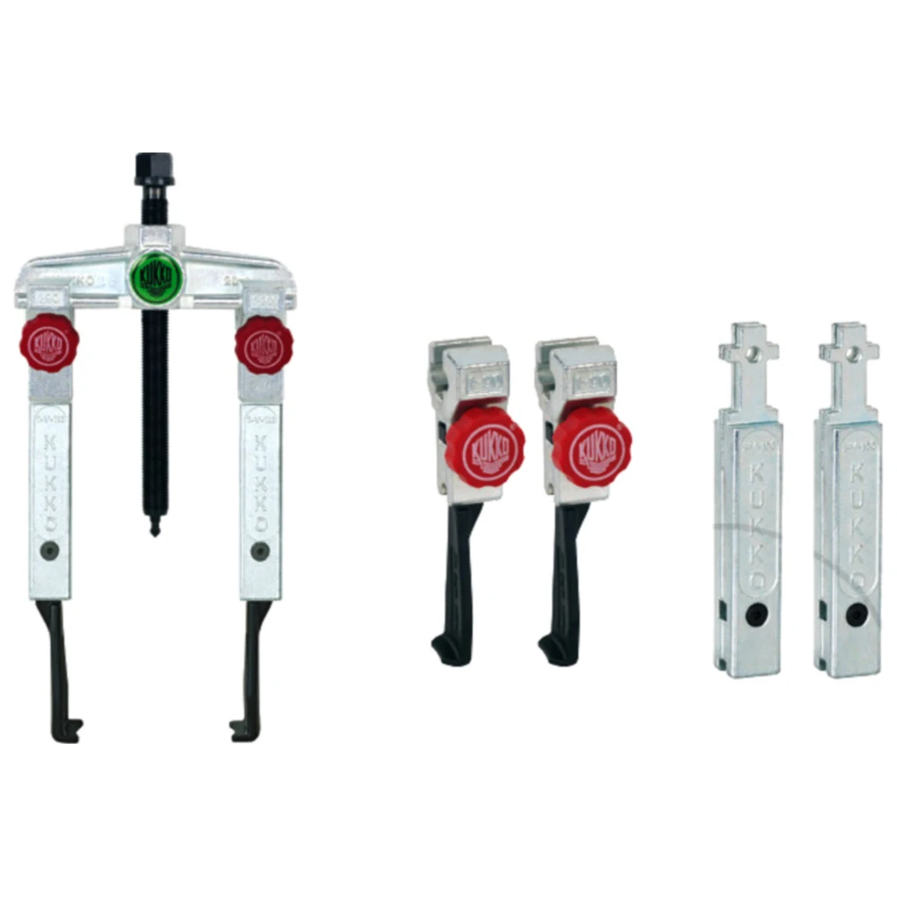 Kukko 2-Arm Abzieher Set mit 2 Hakentypen & Verlängerung_0