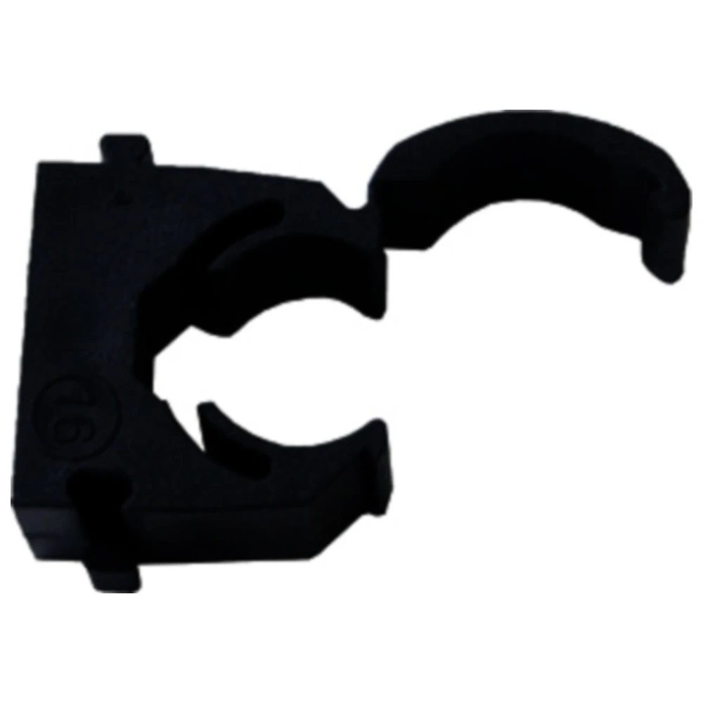 Rohrklemme schwarz 15mm für Motorräder_0