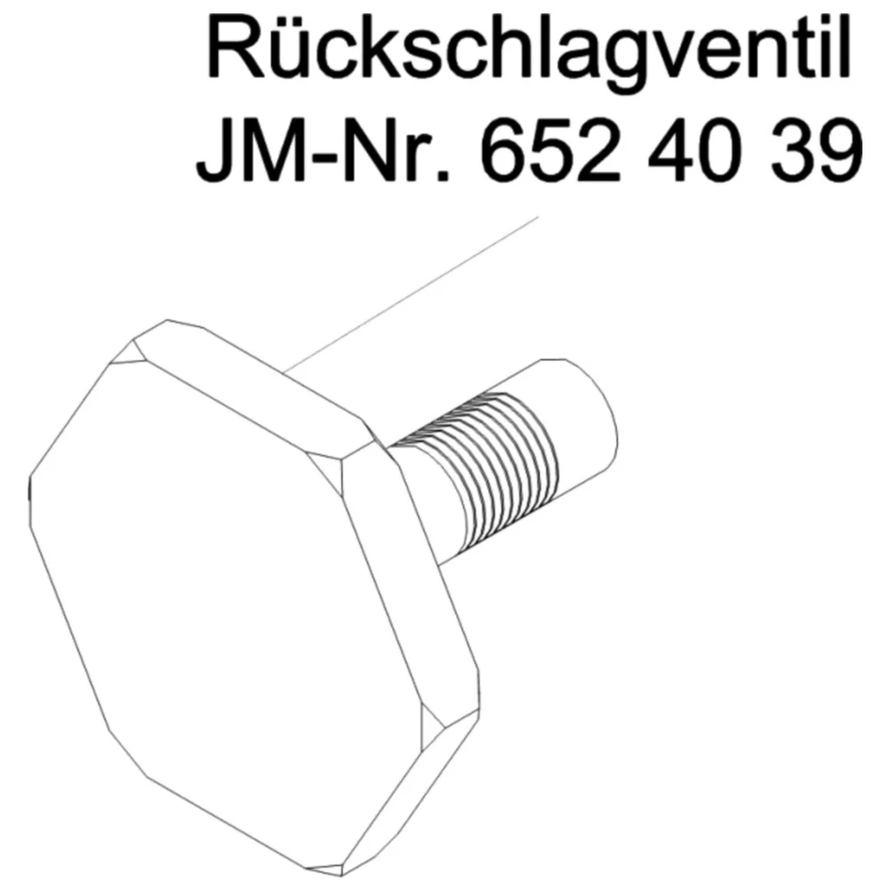 Rückschlagventil für Hebebühne JMP Fox 4000 H_0