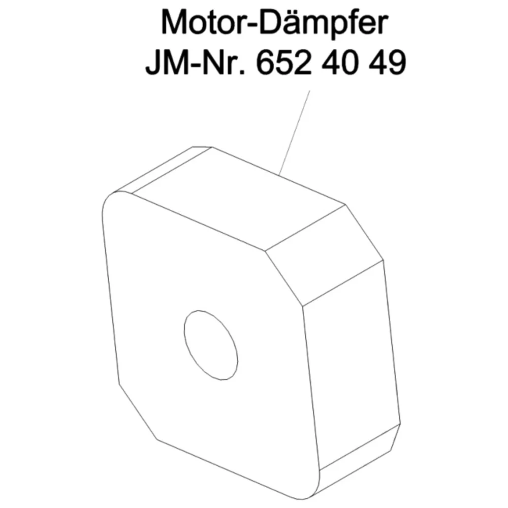 Motor-Dämpfer JMP GUMMIFUSS für Hebebühne_0