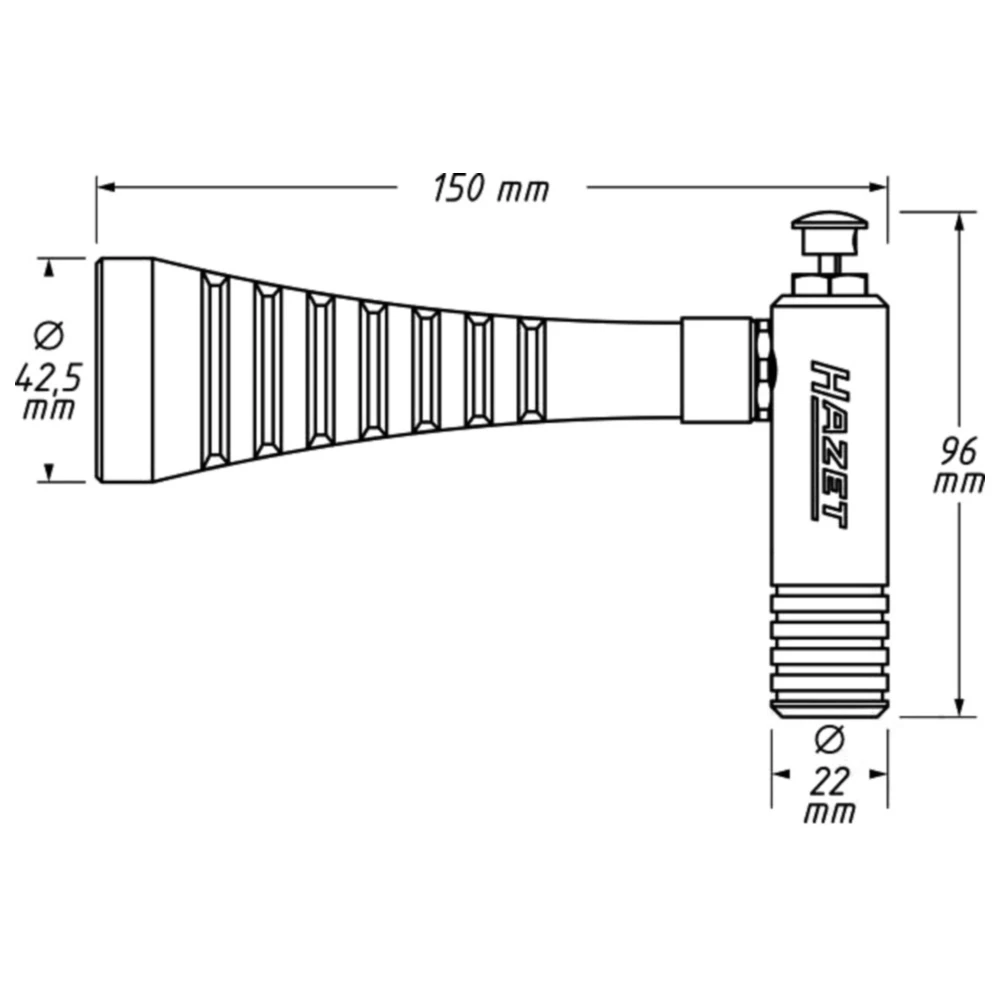 Hazet Turbo Ausblaspistole_0