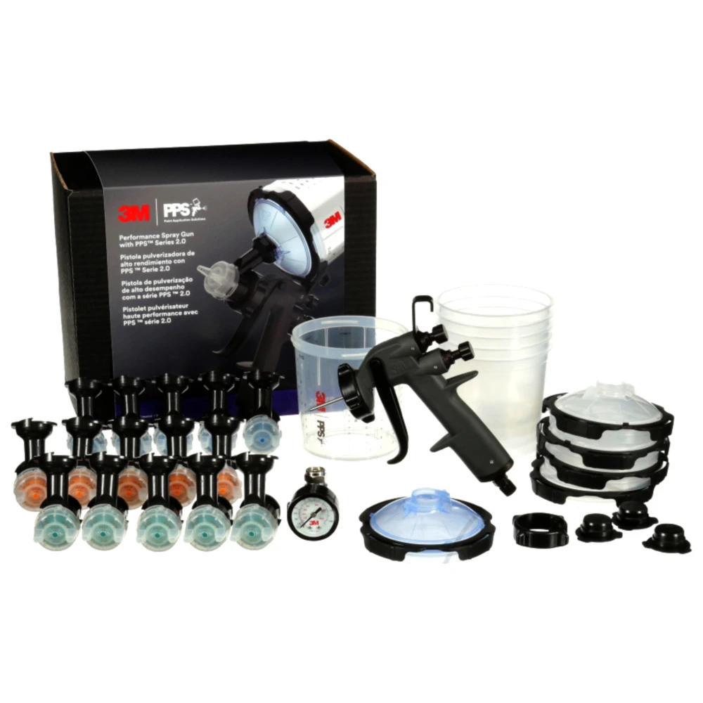 Lackierpistole HVLP Kit für Fließbecher_0