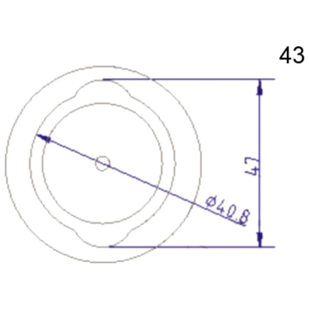 Stierius Anschlussdeckel Nr. 43 für Bremsenfüll- und Entlüfterg