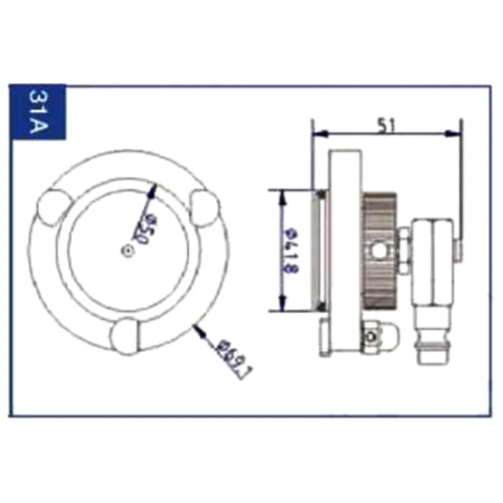 Anschlussdeckel Nr. 31A für Bremsenfüll- und Entlüftergeräte_0