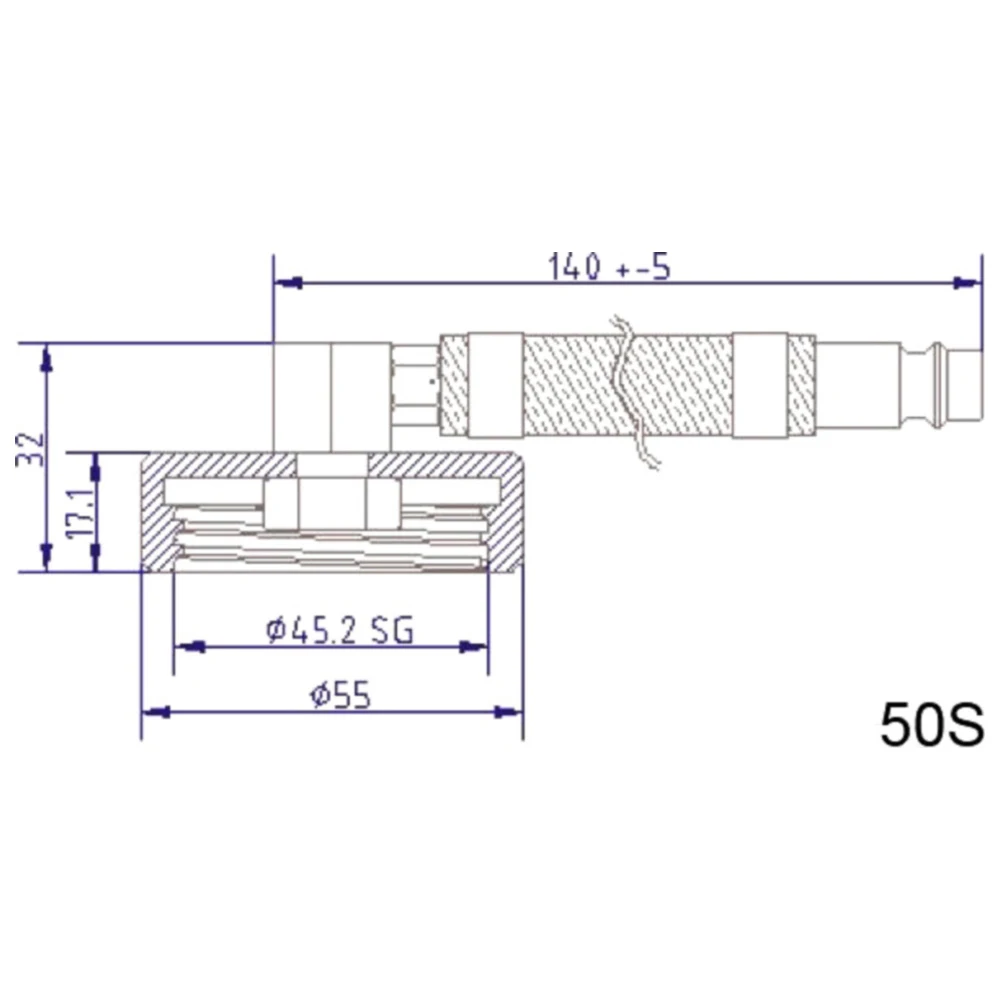Anschlussdeckel Nr. 50S für Bremsenfüll- und Entlüftergeräte_0