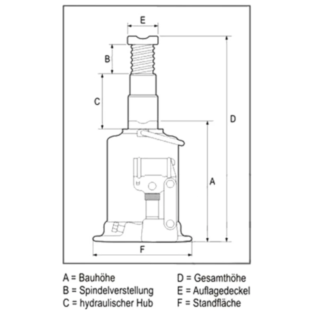 Hydraulischer Wagenheber 5.000 kg A 5-212_0