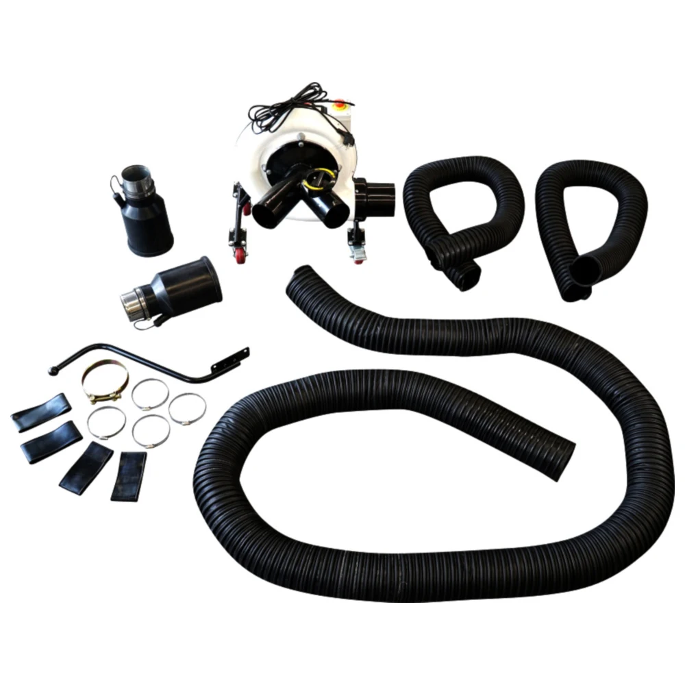 Mobile Abgasabsauganlage für PKW und Motorräder_0