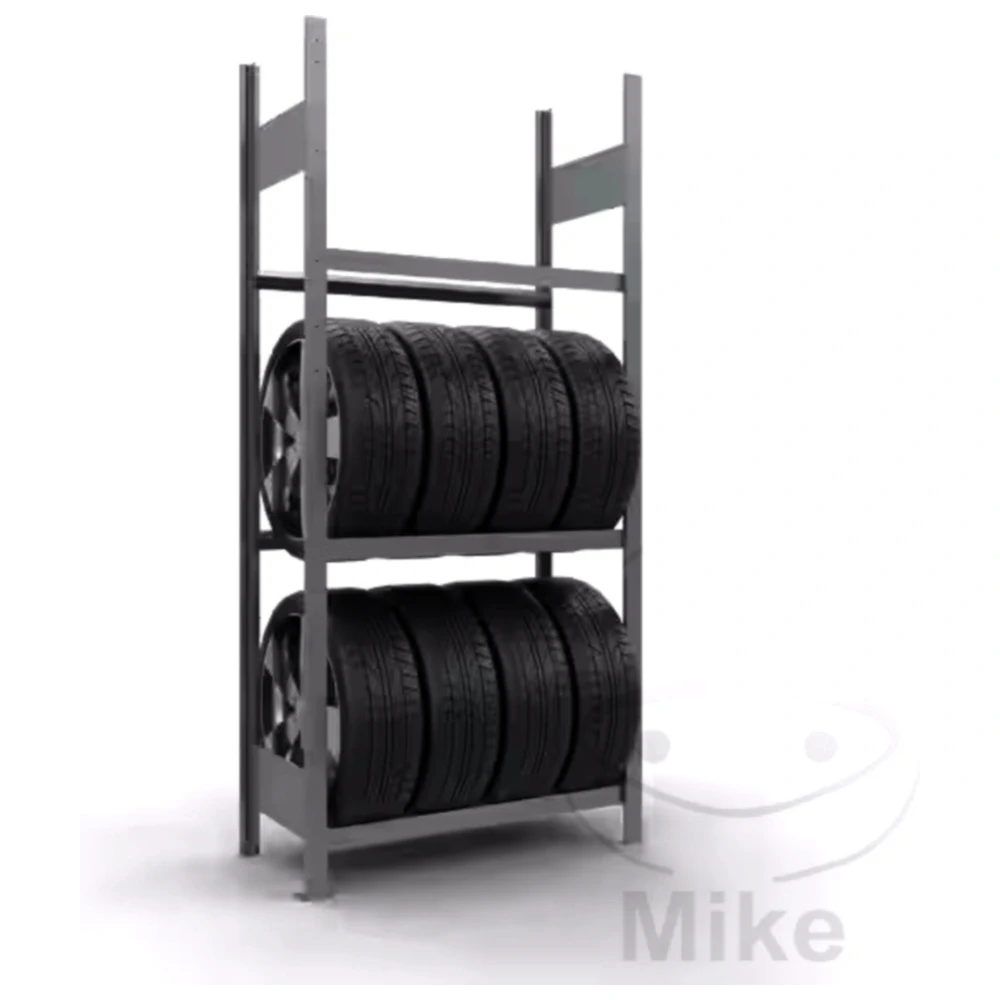 Reifenregal mit 3 Ebenen, verzinkt_0