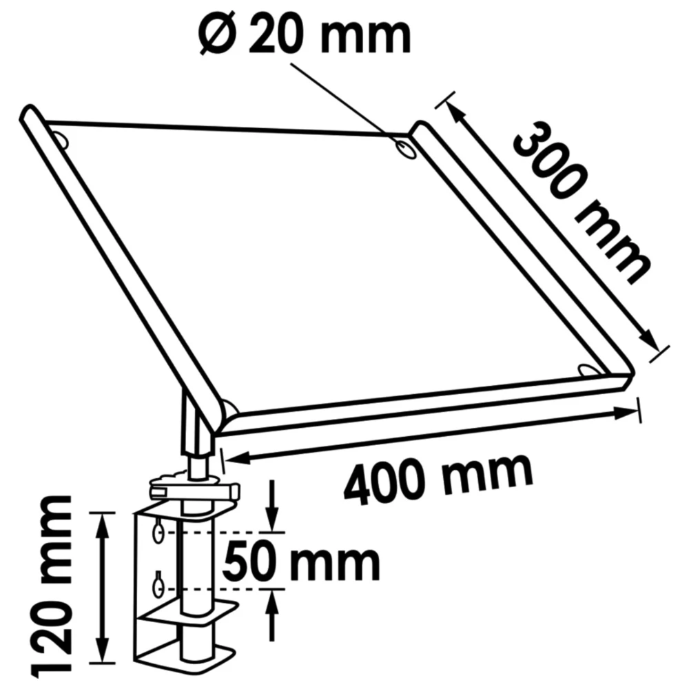 LAPTOP HALTER DREH-UND-SCHWENKBAR_0