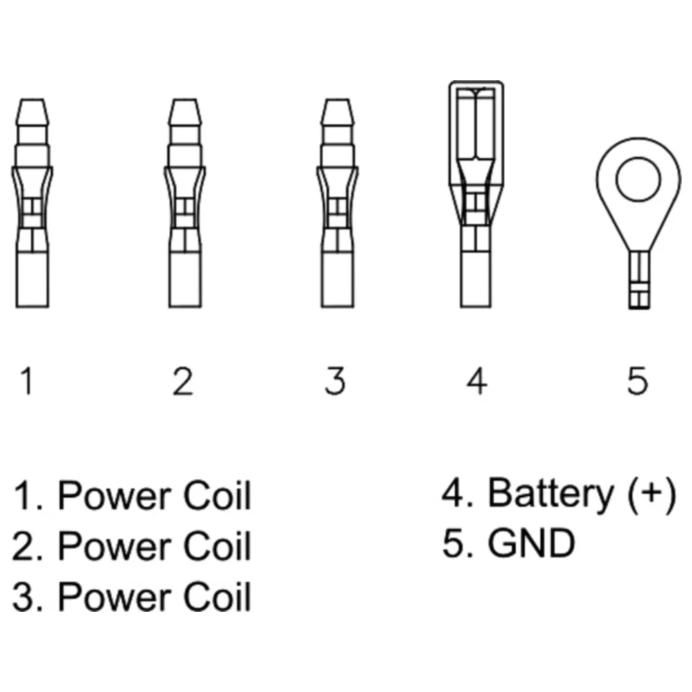 Regler/Gleichrichter Kabel 25CM für Motorräder_0