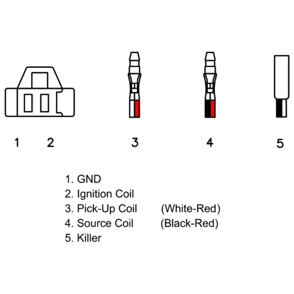 CDI - Einheit passend für: MBK CW, YE, YQ, YA, Yamaha CW, YE, E