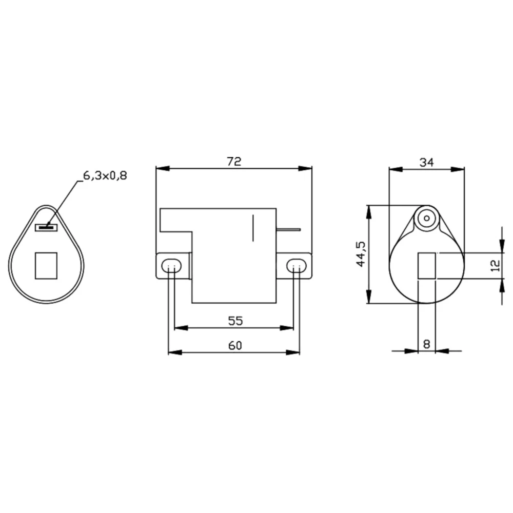 Zündspule passend für: KTM SX, Husqvarna TC_0