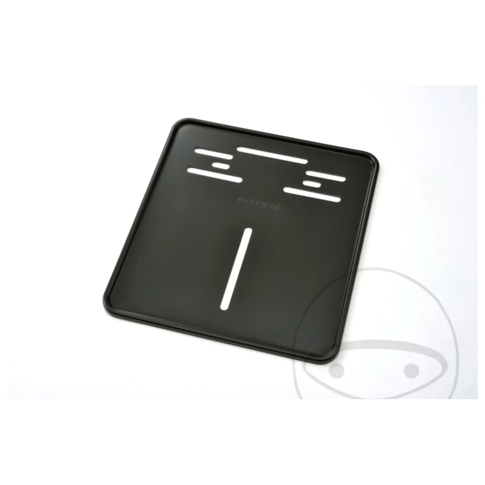 Nummernschild Verstärkung schwarz für Daytona 180 x 200_0