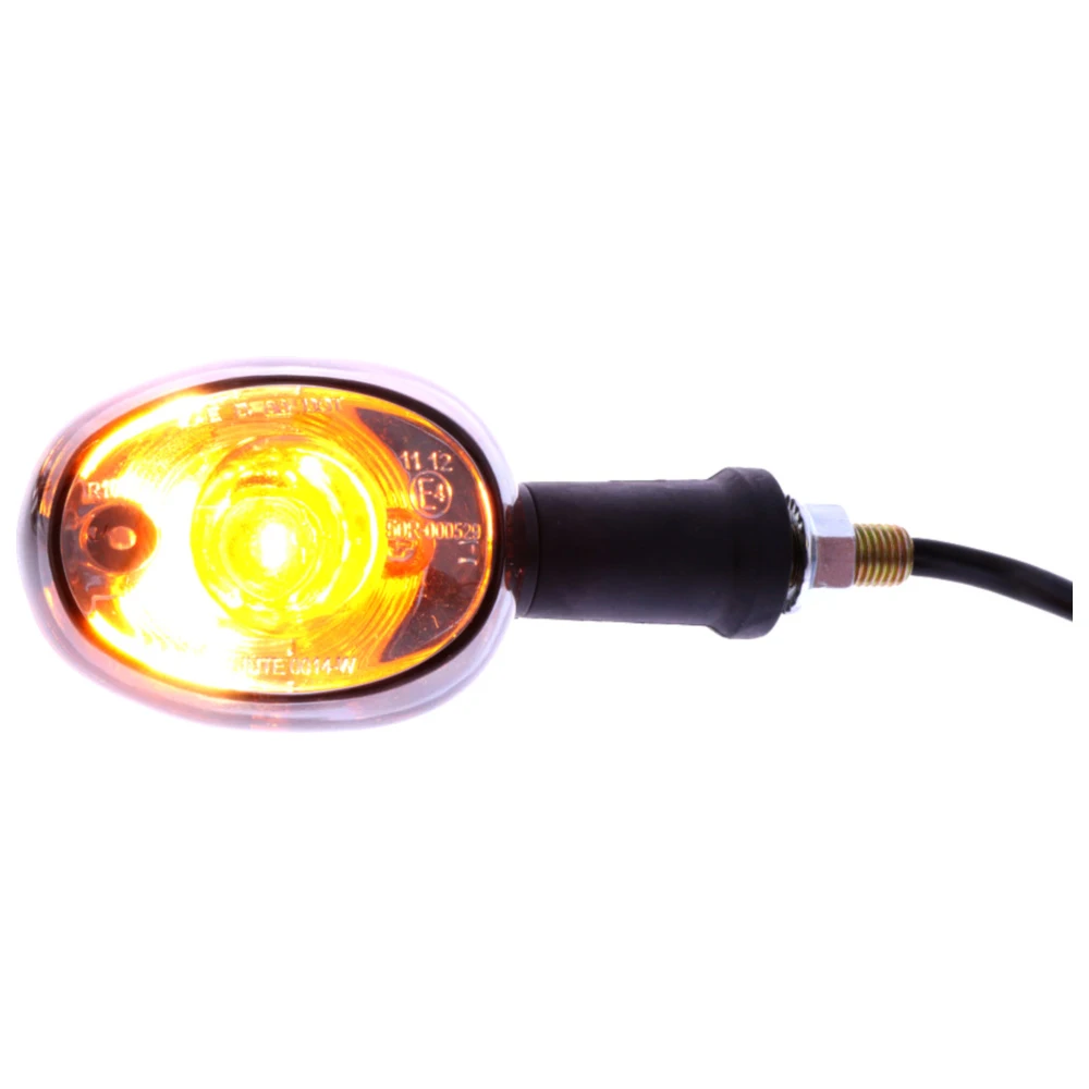 Blinker Daytona schwarz mit Klarglas_0