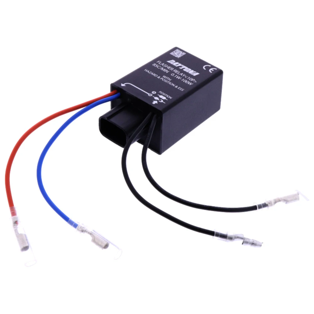 Blinkrelais elektrisch Daytona 12V 10POL passend für: Honda CB,