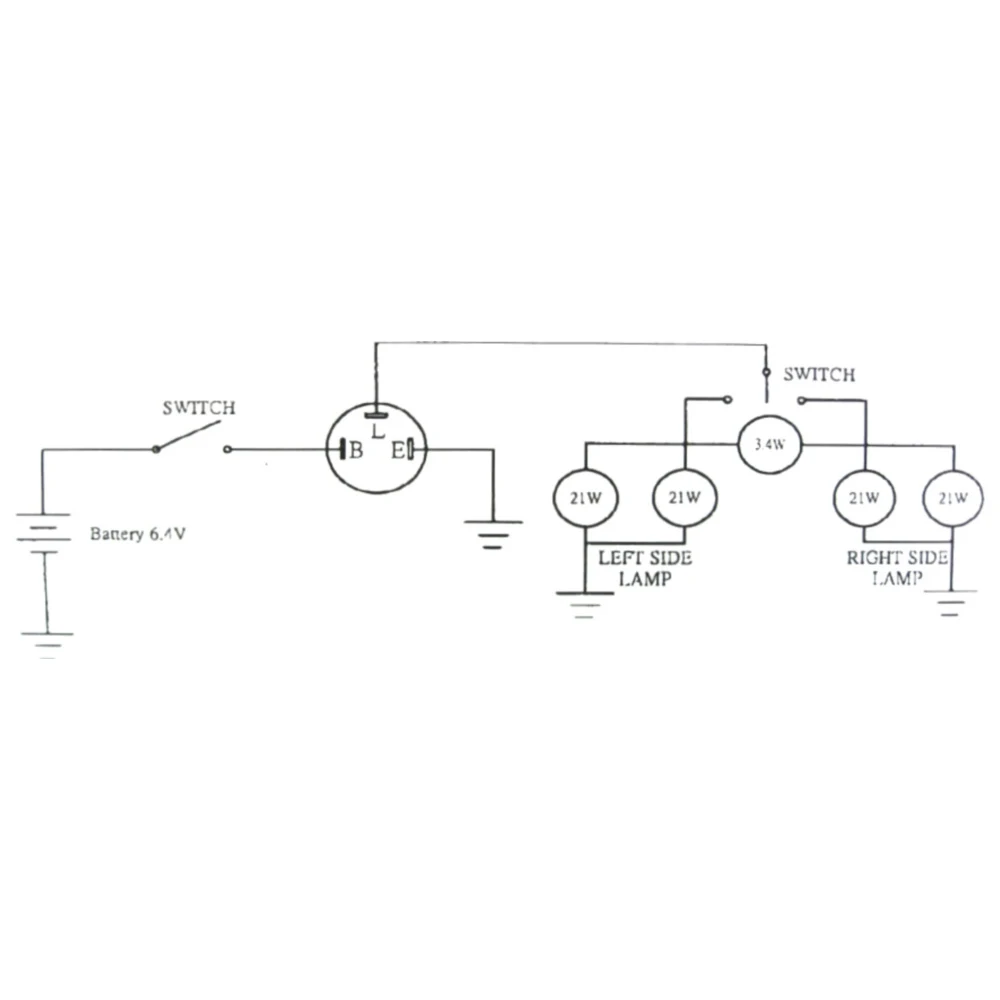 Blinkrelais elektrisch JMP 12V 3 polig passend für: Yamaha DT,
