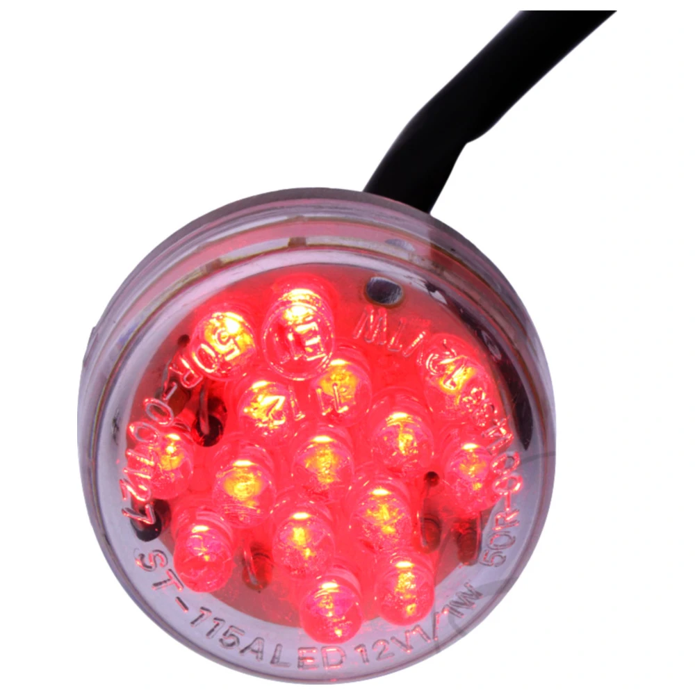 Rückleuchte LED Klarglas für Motorräder_0