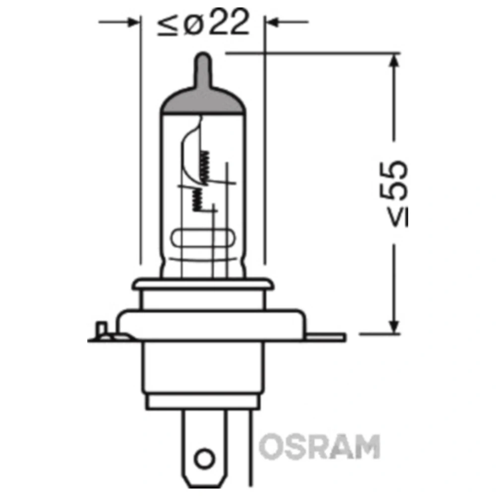 Lampe 12V35/35 Watt PX43T Alternative: 7050470 passend für: Yam