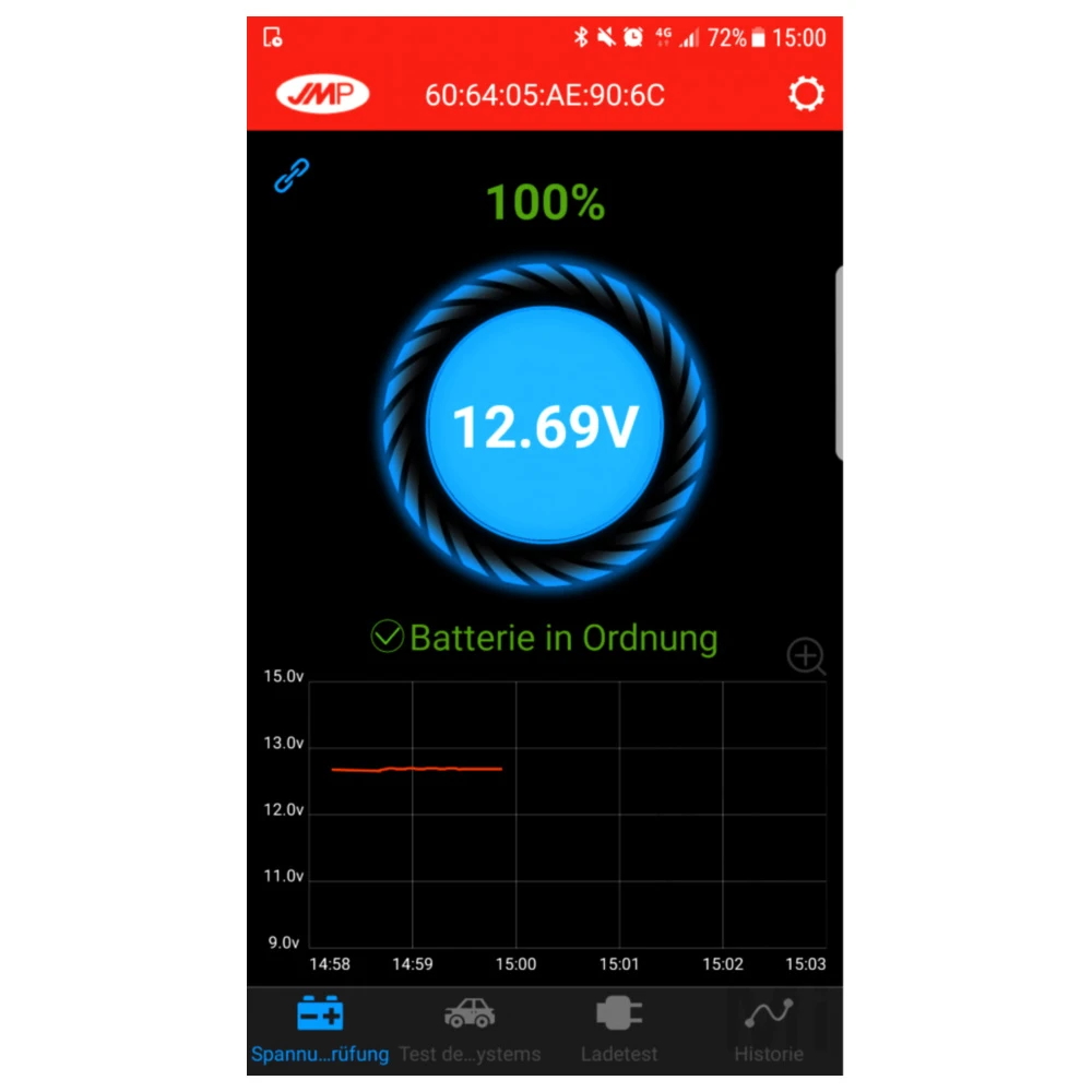 Skan Monitor 2 JMP Standard für Blei - Säure Batterien passend