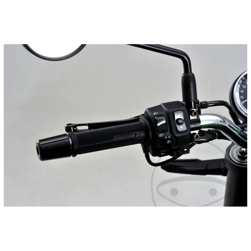 DAYTONA 4 STUFIGE HEIZGRIFFE MIT INTEGRIERTEM SCHALTER 22 MM_0